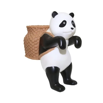 Panda Staues Meno Skulptūros Akvariumas Lauko Sodas, Tvenkinys Dekoras