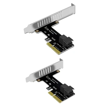 PCI E SFF-8643 Adapter PCI-EX4/X8/X16 PCIE X4, Kad SFF8643 Plėtros Kortelę ar Kietojo Disko Adapteris