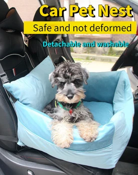 Pet Automobilių Lizdą Saugos Veislynas Automobilio Sėdynės-vietė Šuo Trinkelėmis Teddy Automobilių Trinkelėmis Pet Saugos pagalvės