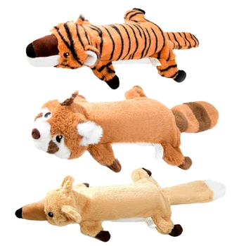 Pet Girgždėti Pliušinis Žaislas Bite Atsparus Šuo Interaktyvus Žaislas Juokinga Patvarus Kūrybos Modeliavimas Rėkia Piskliwy Šunų Reikmenys