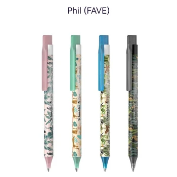 Phil Fife Studentų 0,5 mm Greitai-džiovinimo Džiunglių Serijos Neutralus Pen Paspauskite Multi-color Parašą Pen Studentams Egzamino Išskirtinis
