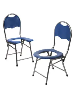 Pigus, Paprastas, Tualeto Kėdės su Atlošais Sulankstomas Pamišęs Kėdė Nešiojamų Mobiliojo Tualeto Sėdynė Vyresnio amžiaus 150 kg. Guolis