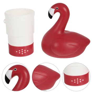 Plaukimo Baseinas Balionėlis Flamingo Chloro Floater Vėžlys Plaukti Plūduriuojantis Objektas, Pvc Namų Dozatorius