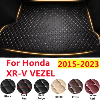 SJ XPE Oda Automobilių Kamieno Kilimėliai Pasirinktinis Tilptų Honda XR-V VEZEL 2015-16-17-18-2023 VISI Oro Vandeniui Linijinių Krovinių Įkrovos Kilimai