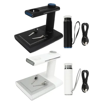 Skaitmeninio Mikroskopo 50‑1000X Didinimo WiFi Nešiojamas Skaitmeninis Mikroskopas HD 2MP, 800mah Akumuliatorius 5V 1A USB su