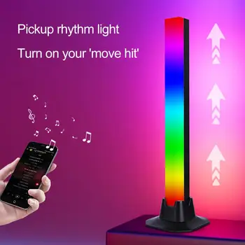 Spalva-šviesų Spalvinga Šviesos Juosta Rgb Dynamic Led Šviesos Juosta su Nuotolinio Valdymo Žaidimų Tv Apšvietimas Pc Kambarys Stebėti