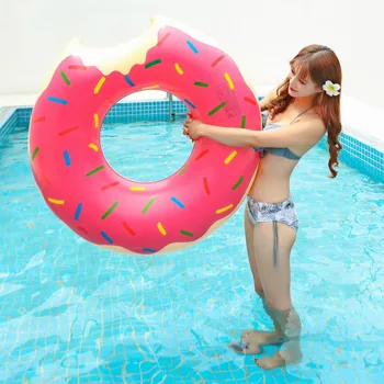 Suaugusiųjų Plaukti Žiedas Pripučiami Spurgos Formos Vandens Pramogų Vasaros Baseinas Beach Party Žaislai bouee gonflable piscine