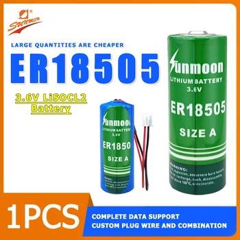 SUNMOON ER18505 3,6 V Baterija Dūmų Detektorius, Gamtinių Dujų, Vandens Skaitiklių, Buitinių Temperatūros Reguliatorius, Positioner, ir Šildytuvas
