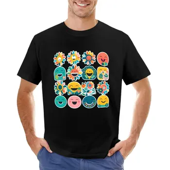 Tarptautinės Džiaugsmu Dieną - Kovo 20 T-Shirt estetinės drabužius Anime t-shirt hipių drabužių dizaineris marškinėliai vyrams
