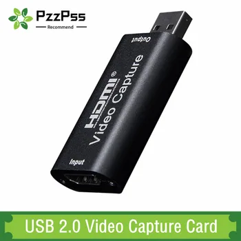 USB 2.0 Video Capture Card 4K HDMI suderinamus Video Grabber Live Transliacijos Langelyje Įrašyti PS4 XBOX Telefono Žaidimas, DVD, HD vaizdo Kamera