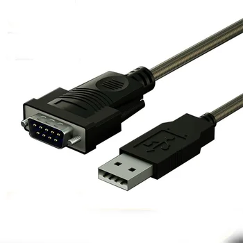 USB 232 serial port cable, COM port, 9-pin jungtis į kompiuterį, spausdintuvą, PL2503 nuosekliojo prievado duomenų kabelis
