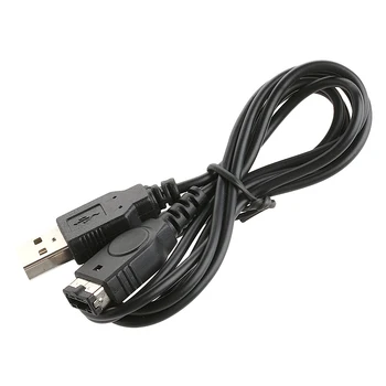 USB Įkrovimo Kabelis PVC Laidas Maitinimo Prijungimas Linijos Mokestis Vielos NS Gba už Nds Konsolės K0AC