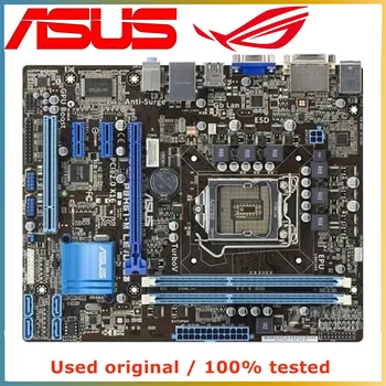 Už ASUS P8H61-M LE/USB3 Kompiuterio Plokštę LGA 1155 DDR3 16G Intel H61 P8H61 Darbalaukio Mainboard SATA II PCI-E 2.0 X16