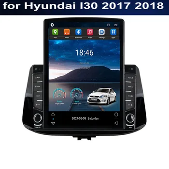 Už Tesla Stiliaus 2Din Android 12 Automobilio Radijo Hyundai I30 2017 2035 Multimedia Vaizdo Grotuvas GPS Stereo Carplay DSP RDS Fotoaparatas