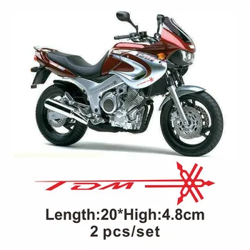 Už Yamaha tdm 850 900 LAM Naujas Motociklo, Dviračio Rato Lipdukas Kuro Bako Lipdukas Varantys MOTO Šalmas atsparus Vandeniui Atspindintis ženklelis