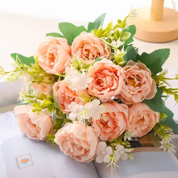 Vestuvės, Kalėdos, Nr. Bijūnas Zhejiang Gėlės Dirbtinės Gėlės, Dirbtinių Gėlių S1246 Pardavimas