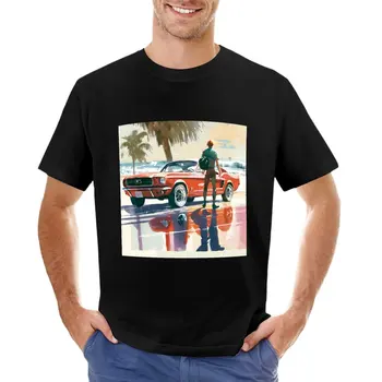 Vyras sako, sudie iki paplūdimio T-Shirt greitai-džiovinimo t-shirt marškinėliai grafinis trišakiai, T-marškinėliai vyrams medvilnės