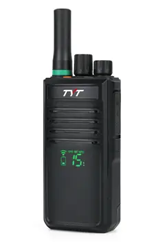 Walkie-talkie 4G LTE WCDMA TYT IP -66 tolimojo dvikrypčio radijo ryšio dialogą, aišku, balso triukšmo mažinimo ragelį.