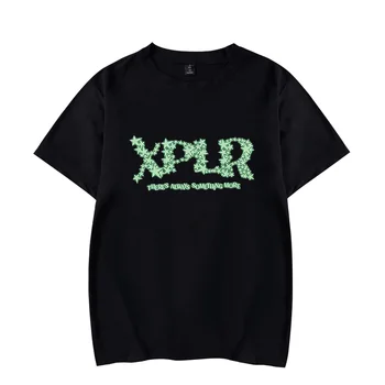 XPLR Švyti Žvaigždės Sam Colby Merch Marškinėlius Vasaros Vyrų/Moterų Streetwear Marškinėlius Marškinėliai trumpomis Rankovėmis Naujas Logo Tee