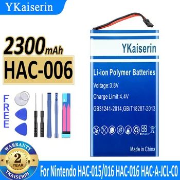 YKaiserin HAC-006 HAC006 Akumuliatoriaus Jungiklis HAC-BPJPA-C0 HAC-015 HAC-016 HAC-A-JCL-C0 HAC-A-JCR-C0 Nintendo Jungiklis, Baterijos