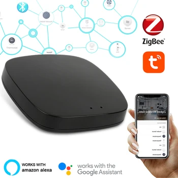 Zigbee Vartai Hub Smart Home 2.4 g Wifi Smart Gyvenimo App Belaidės Mini Vartai, Nuotolinio Valdymo Smart Tiltas Brug Dirba Su Alexa