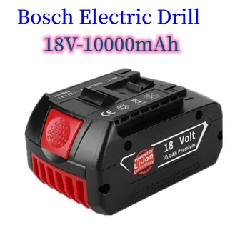Įkroviklio Bosch Elektrinis Grąžtas 18V 10000 mAh Li-ion Baterijos BAT609, BAT609G, BAT618, BAT618G, BAT614, 2607336236 įkroviklis