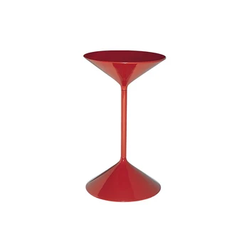 Šiuolaikinės modernios dizainerio kūrybos mados ju raudona smėlio lakrodžio formą greitis kavos stalo pusėje tablel veranda lentelė kambarį
