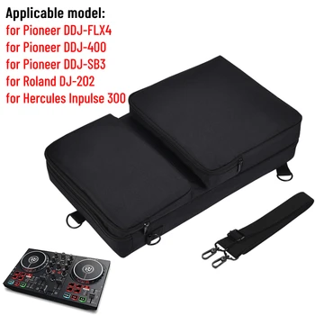 Dėl Pioneer DDJ-400/DDJ-FLX4/DDJ-SB3 Nešiojamų DJ Controller lagaminas Įbrėžimams atsparus Saugojimo Krepšys Roland DJ-202