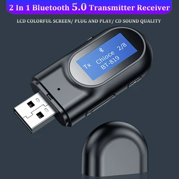 USB Bluetooth 5.0 Adapteris Siųstuvas 2 in 1 